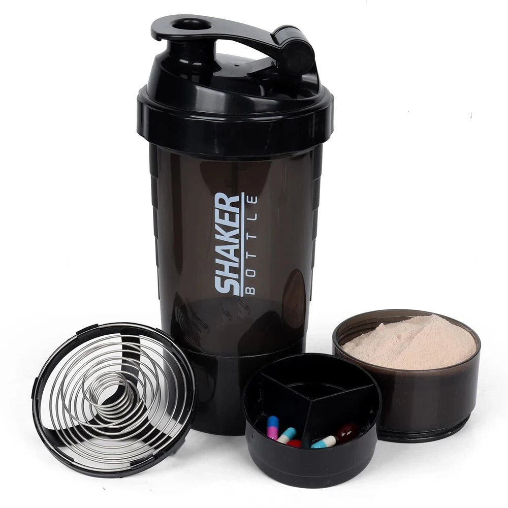 3-Layer Shaker Bottle