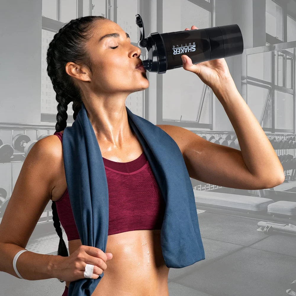 3-Layer Shaker Bottle